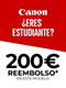 200EU Cashback Estudiantes Canon