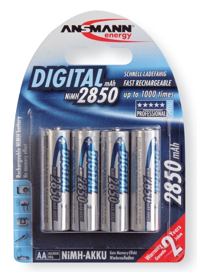 LR06-AA-Mignon 2850mAh NiMH Digital (4u.)