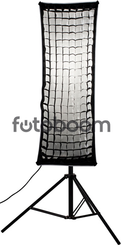 Softbox Recta + Nido de abeja 45 x 110cm (NASBAS110X45 + EC-110X45)