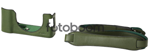 Kit Media Funda de Cuero X100VI - Verde