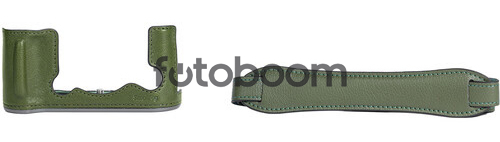 Kit Media Funda de Cuero X-T50 - Verde